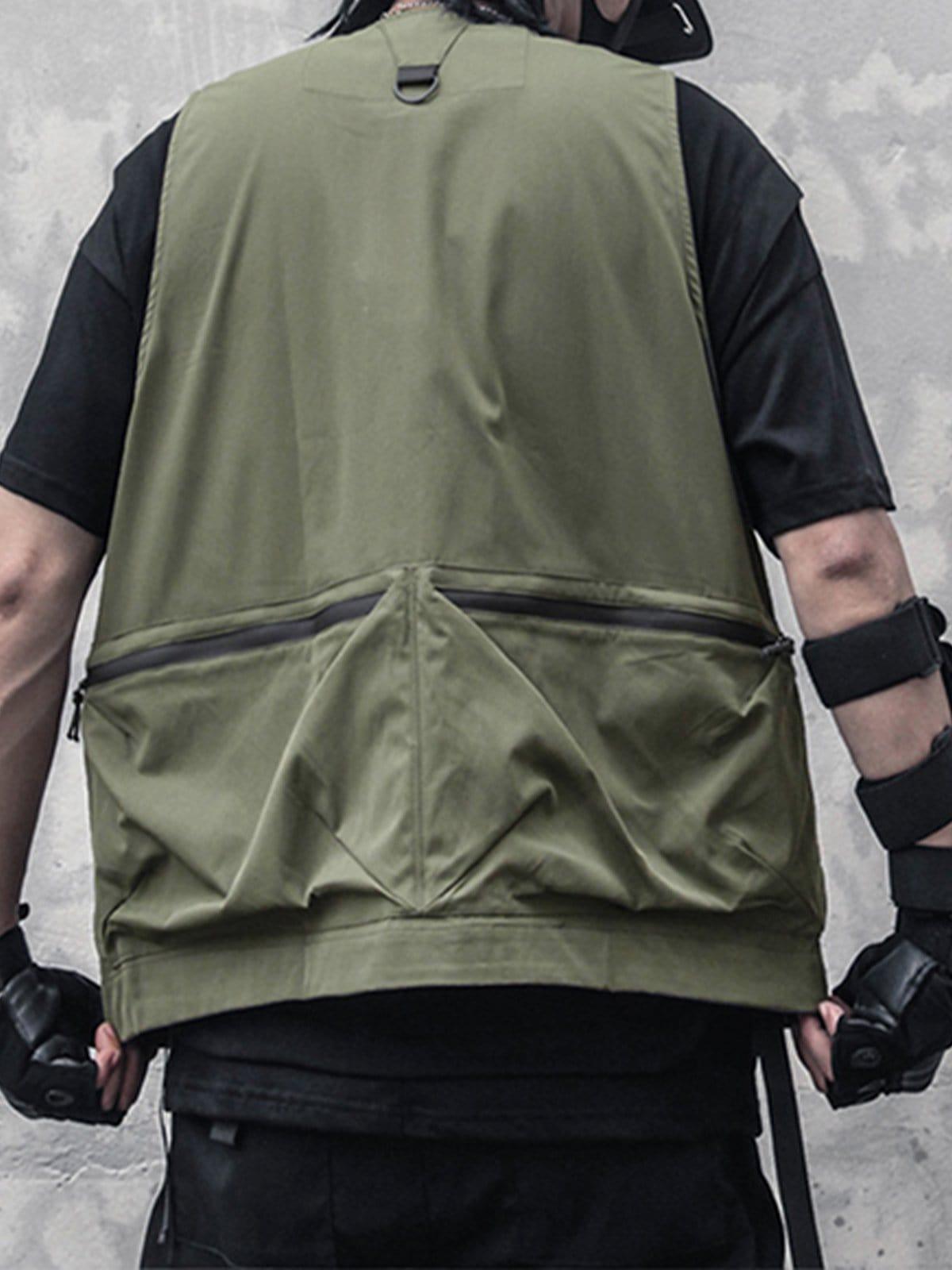 Back Pocket Function Vest