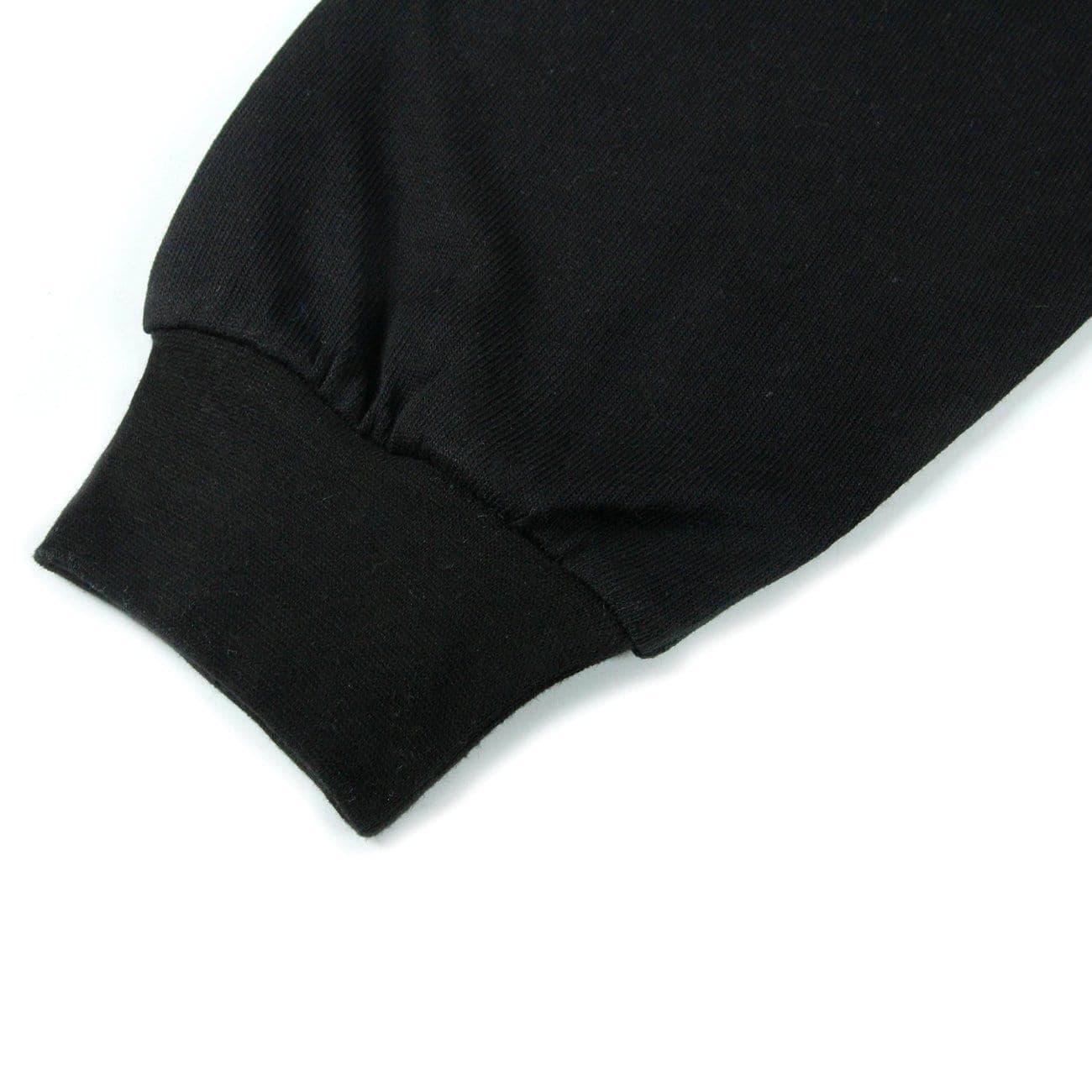 Dark Ghost Skull Print Cotton Sweatshirt