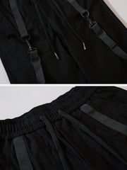 Long Ribbon Cargo Pants