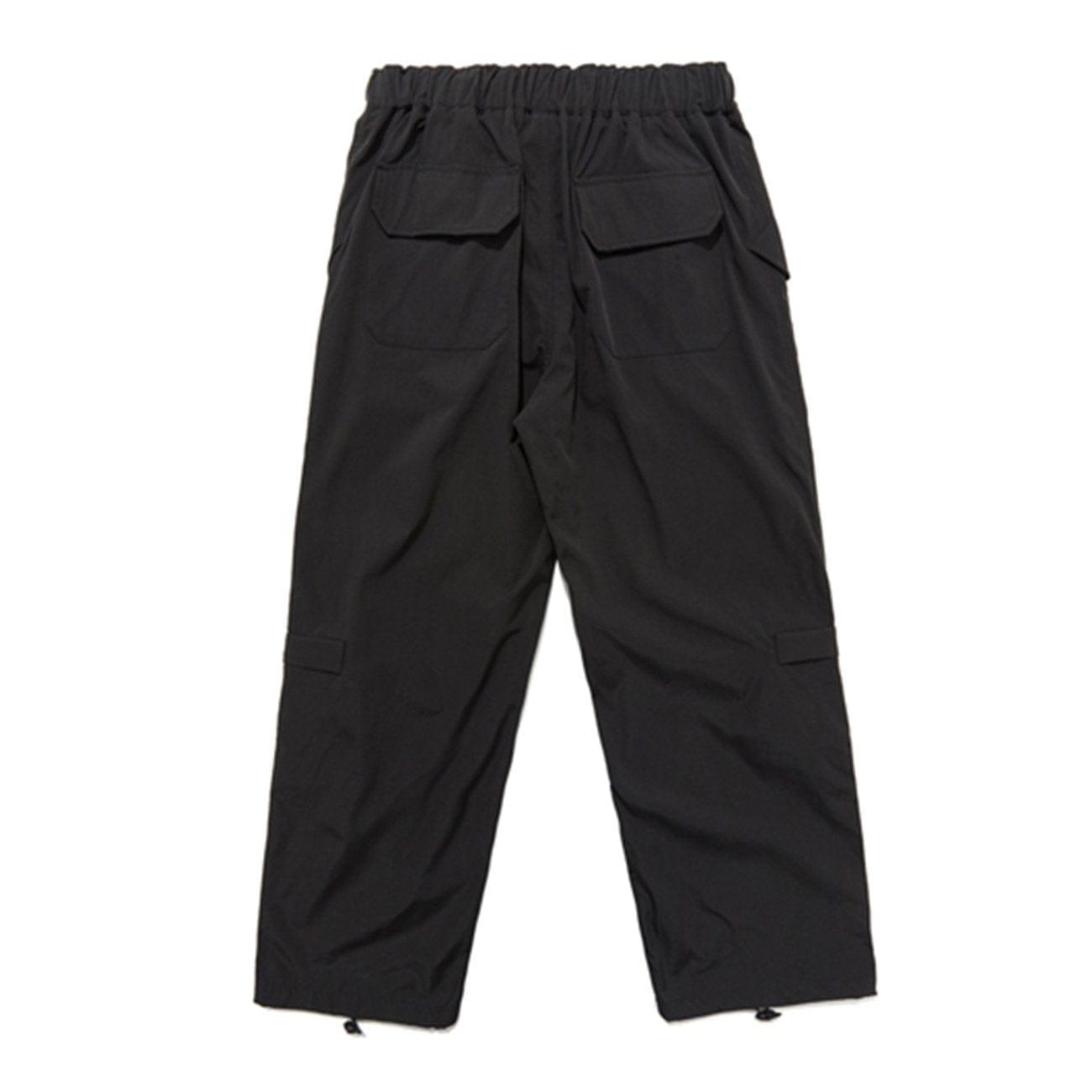Multi Pockets Zipper Pants