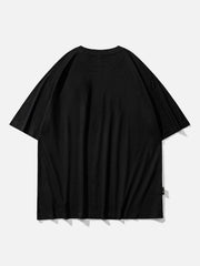 Paper Clip Skeleton Graphic Tee