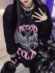 Bat Pattern Sweater