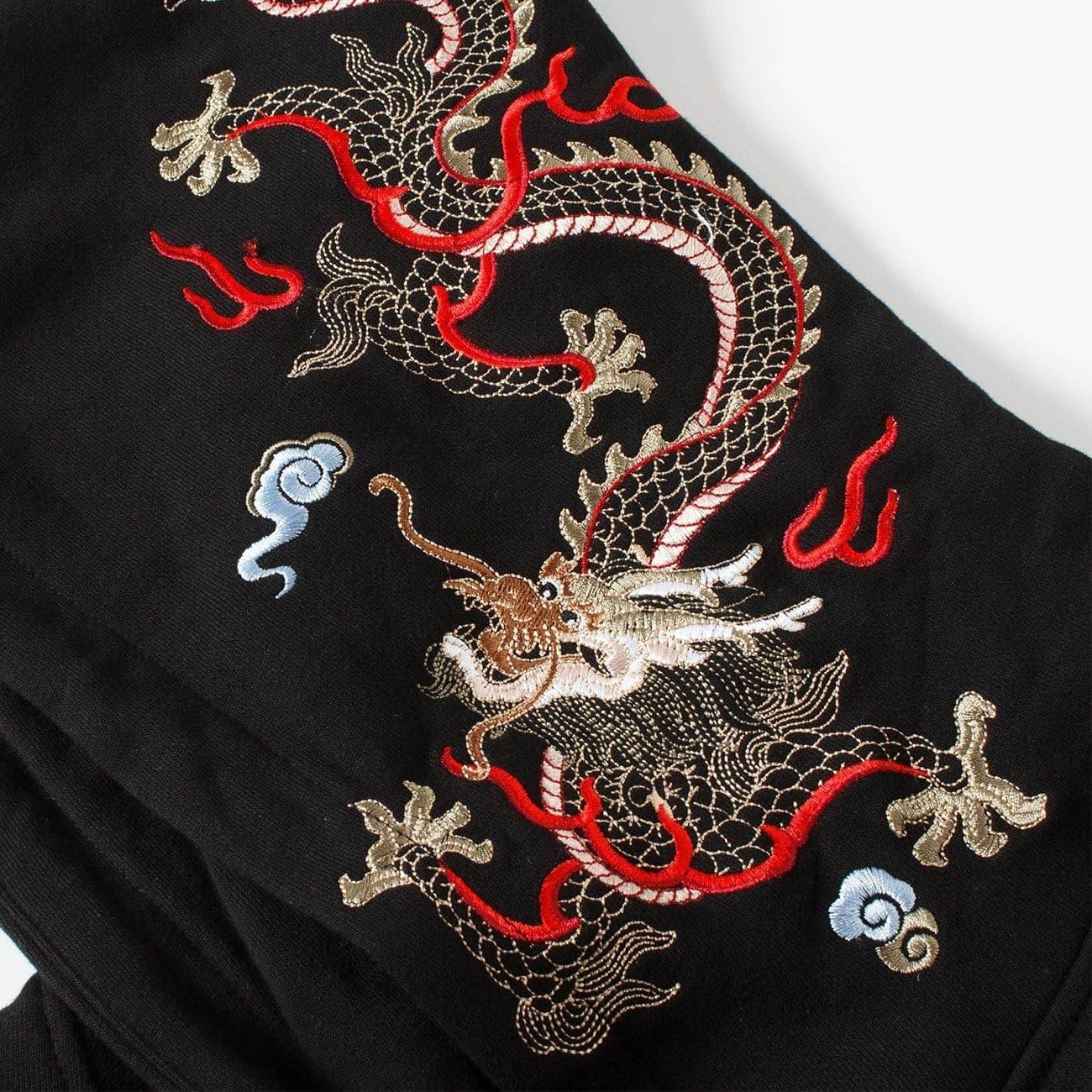 Dragon Embroidery Hoodies