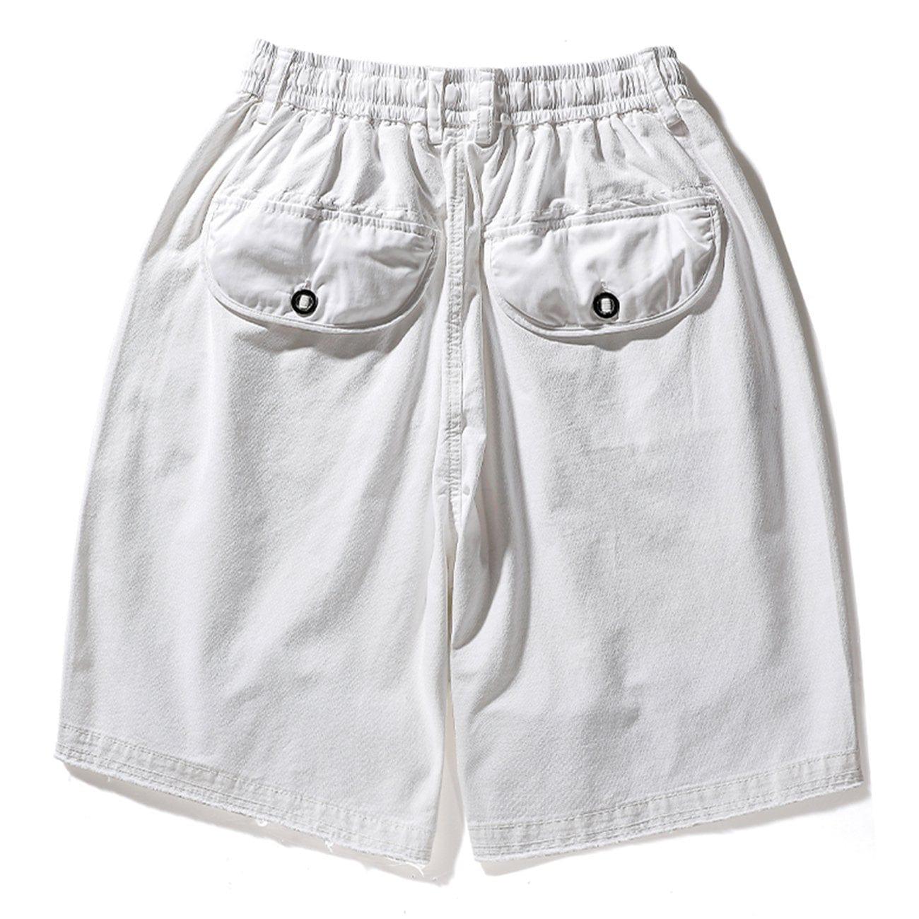 Multi Pockets Cargo Shorts