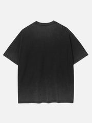 Virtual Character Washed Graphic Tee