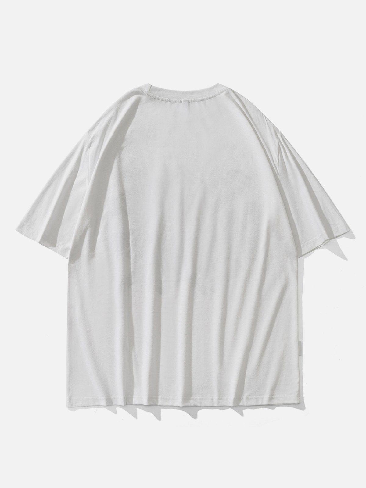 Abstract Letters Graphic Tee