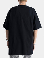 Broken Glass Letter Graphic Tee