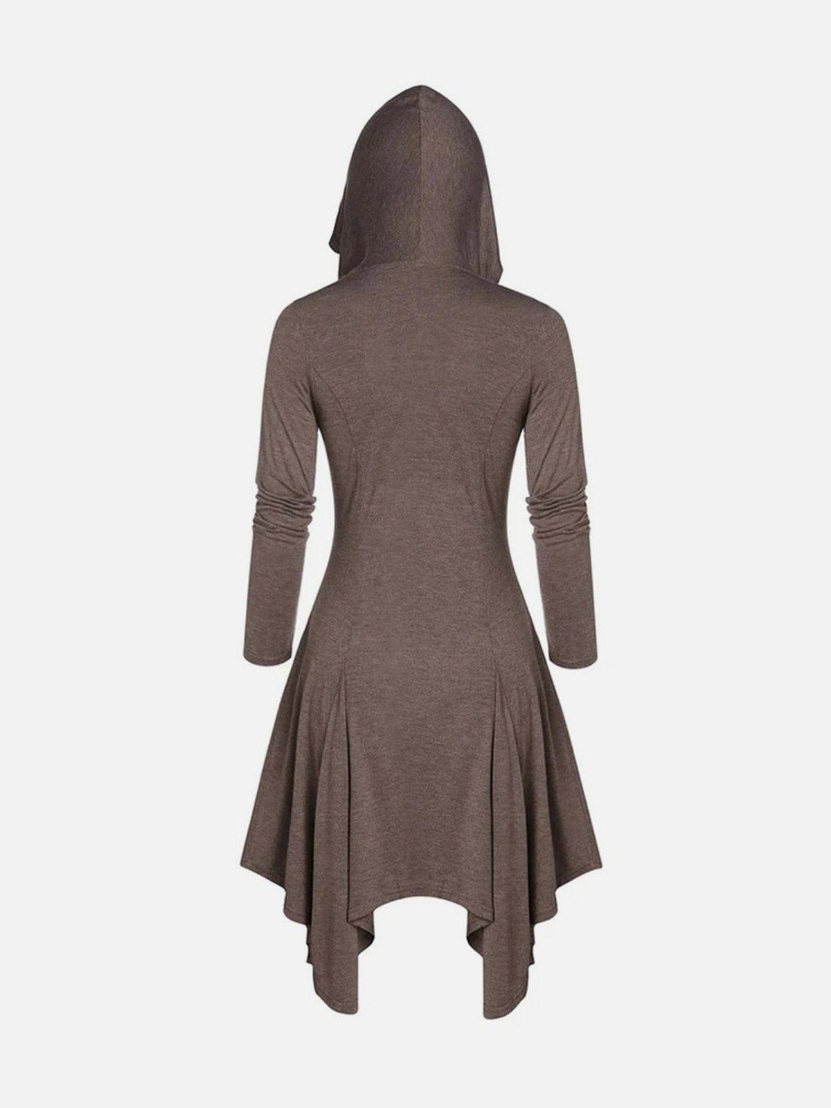 Loose Stretch Solid Dress