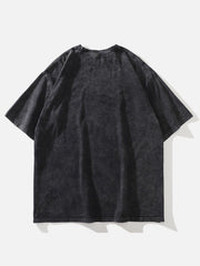 Bone Butterfly Washed Graphic Tee