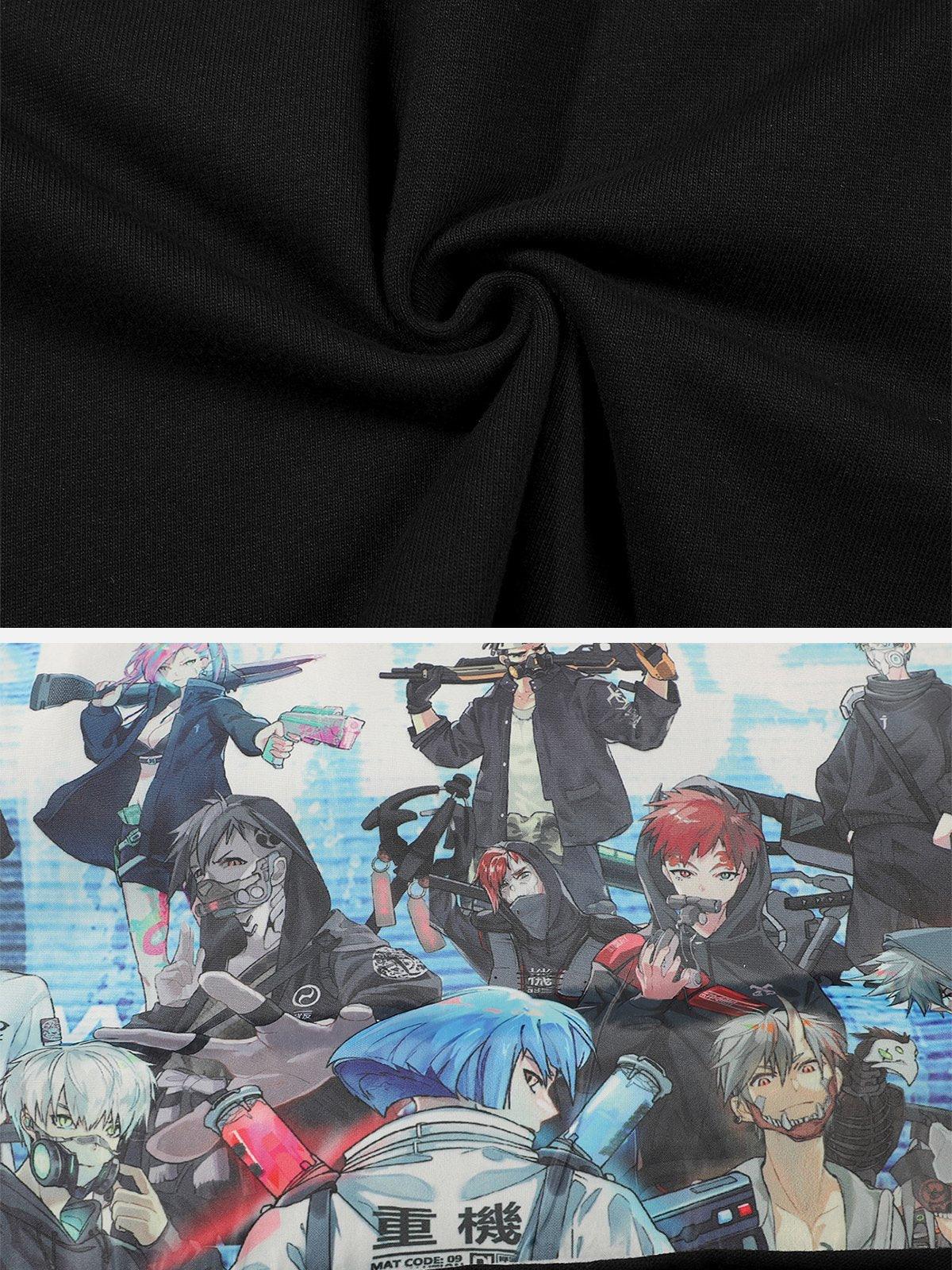 Anime Cartoon Print Tee