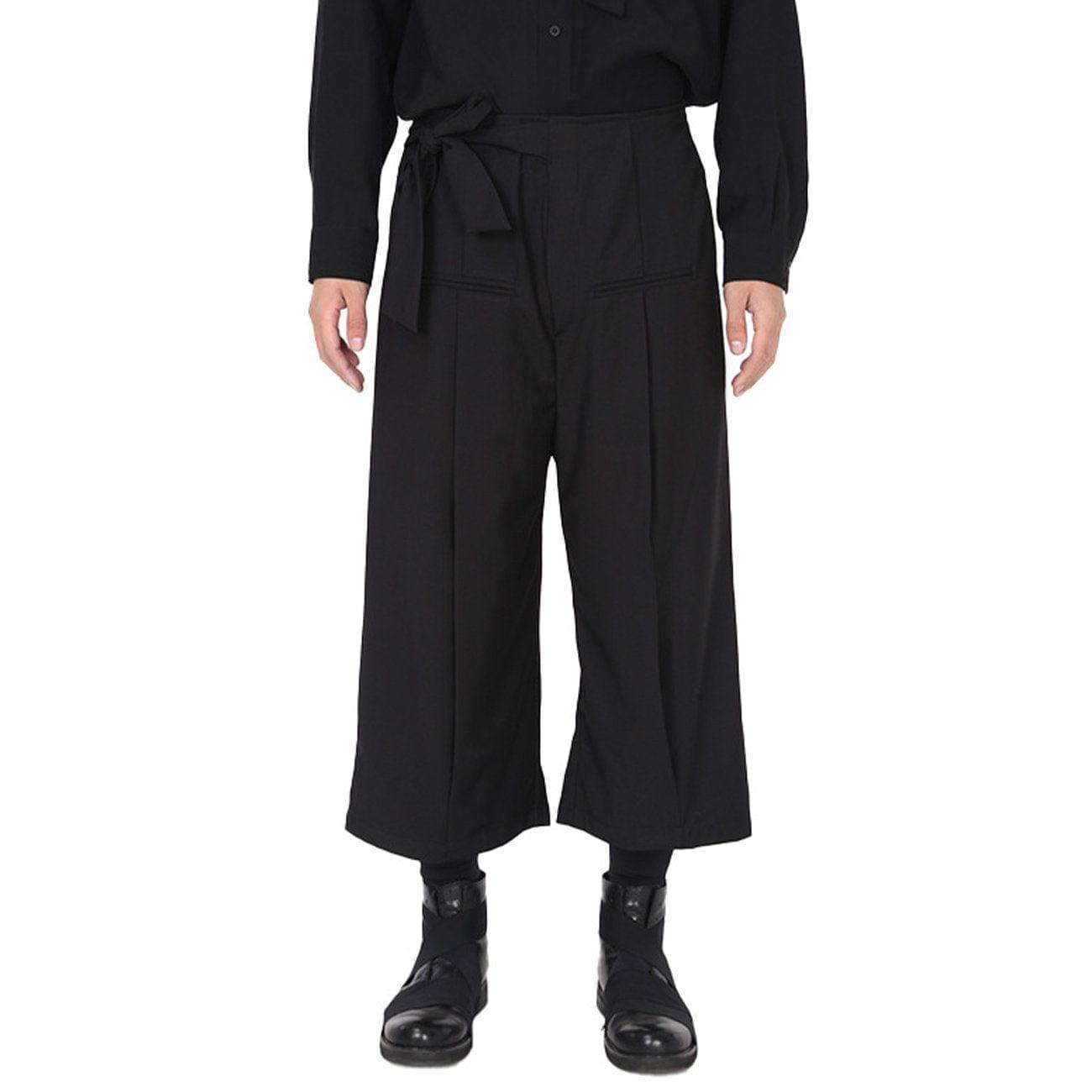Ribbon Wide Leg Pants