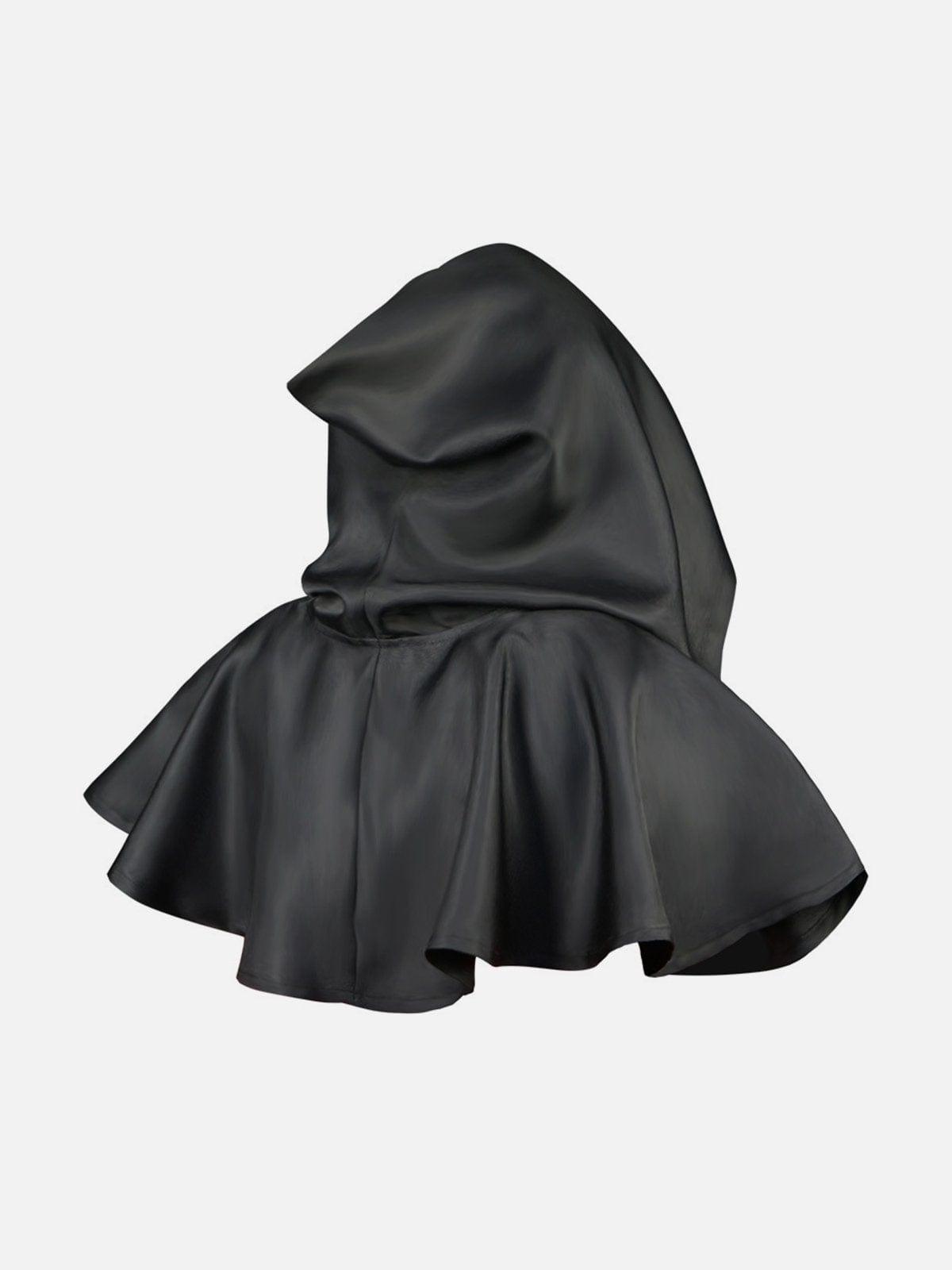 Dark Hooded Cape