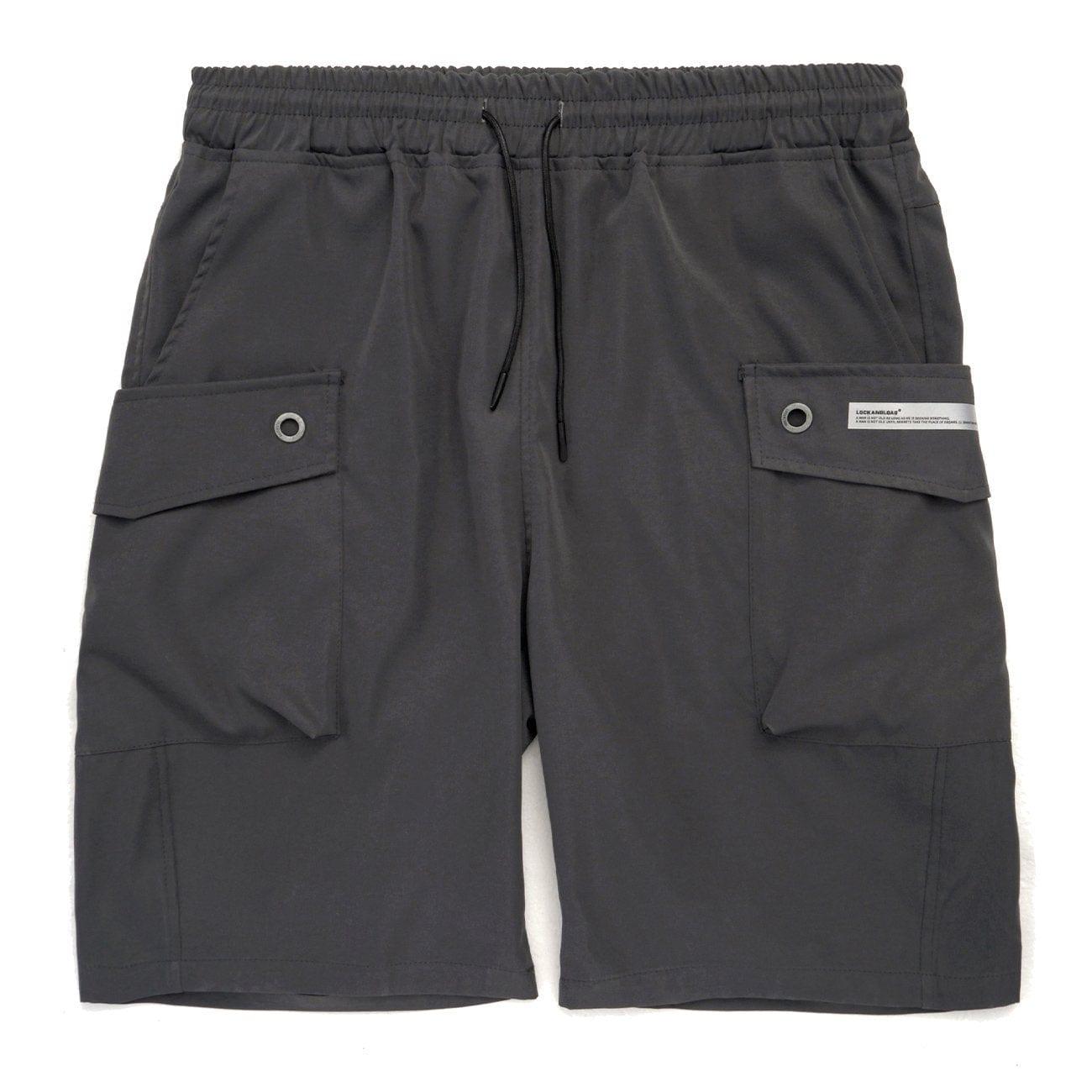 Multi Pockets Drawstring Cargo Shorts