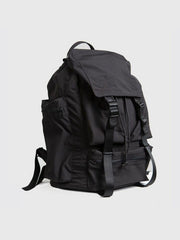 Function Drawstring Multi Pockets Nylon Backpack