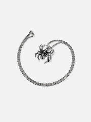 Punk Spider Necklace