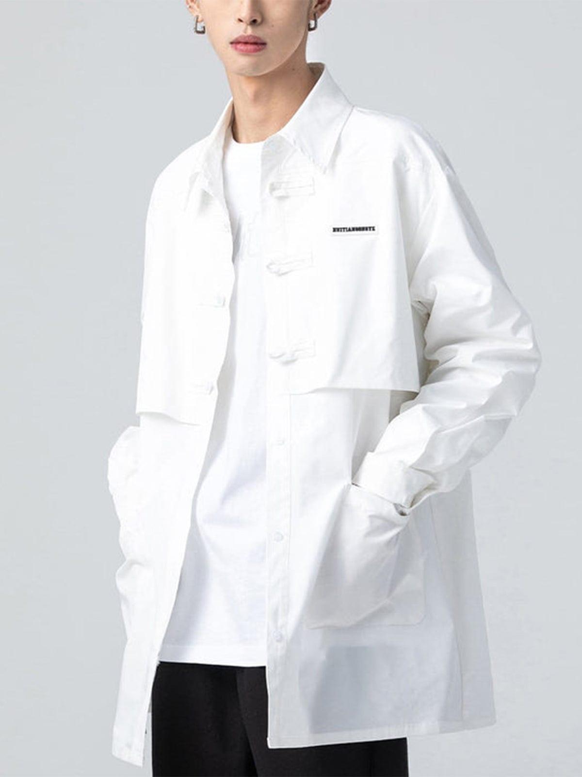 Solid Color Labelling Shirt