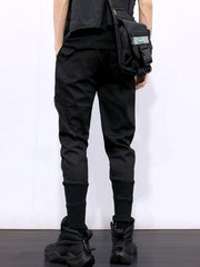 Function Oblique Zipper Cargo Pants