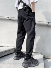 Techwear Multi Pockets Drawstring Cargo Pants