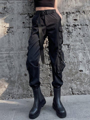 Buckle Pocket Cargo Pants