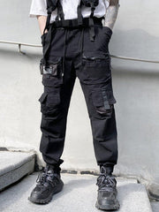 Techwear Multi Pockets Drawstring Cargo Pants