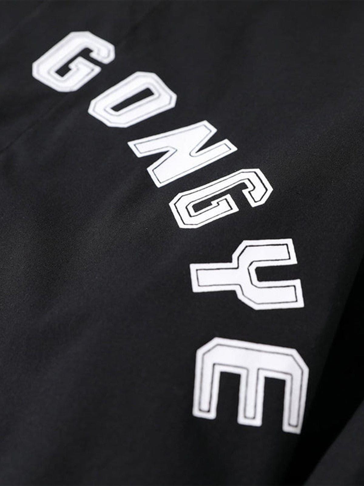 Functional Print Oversize Shirt