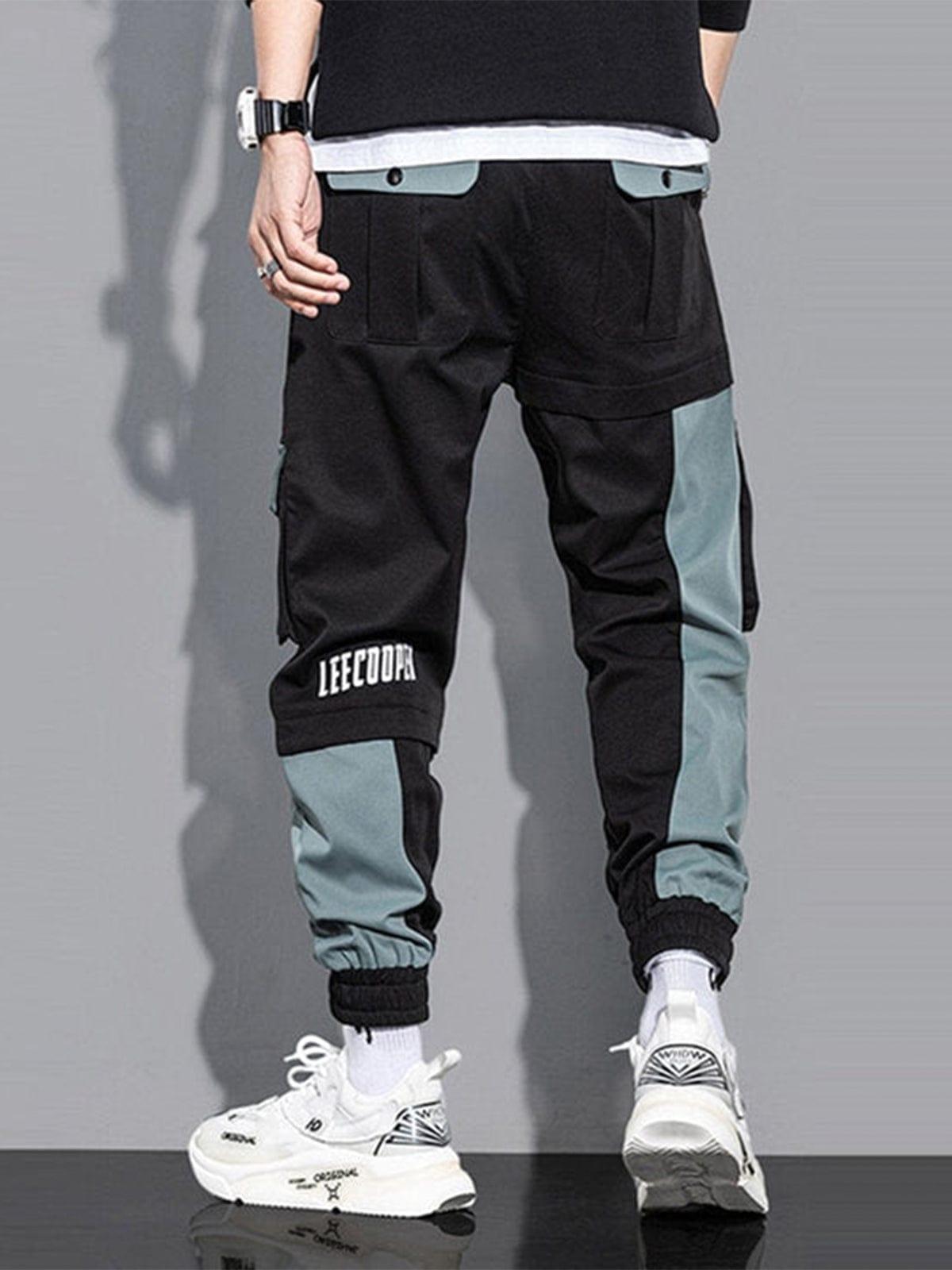 Techwear Patchwork Pockets Cargo Pants