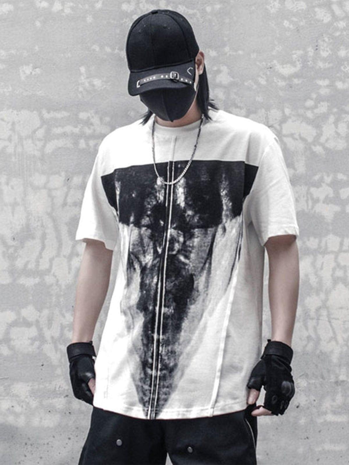 Inverted Triangle Graphic Tee