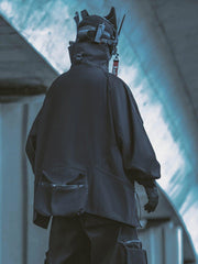 Zip Up Tie Dye Functional Jacket