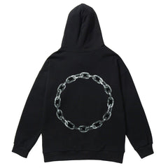 Dark Thorns Necklace Print Hoodies