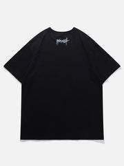 Blurred Silhouette Print Tee
