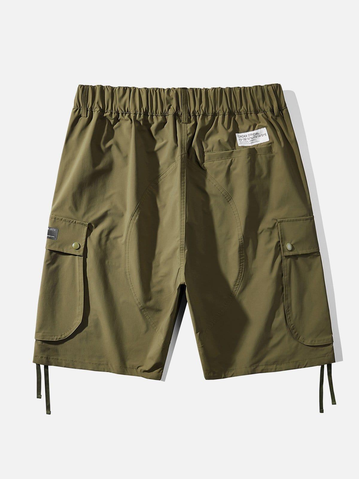 Drawstring Elastic Shorts