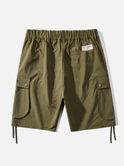 Drawstring Elastic Shorts