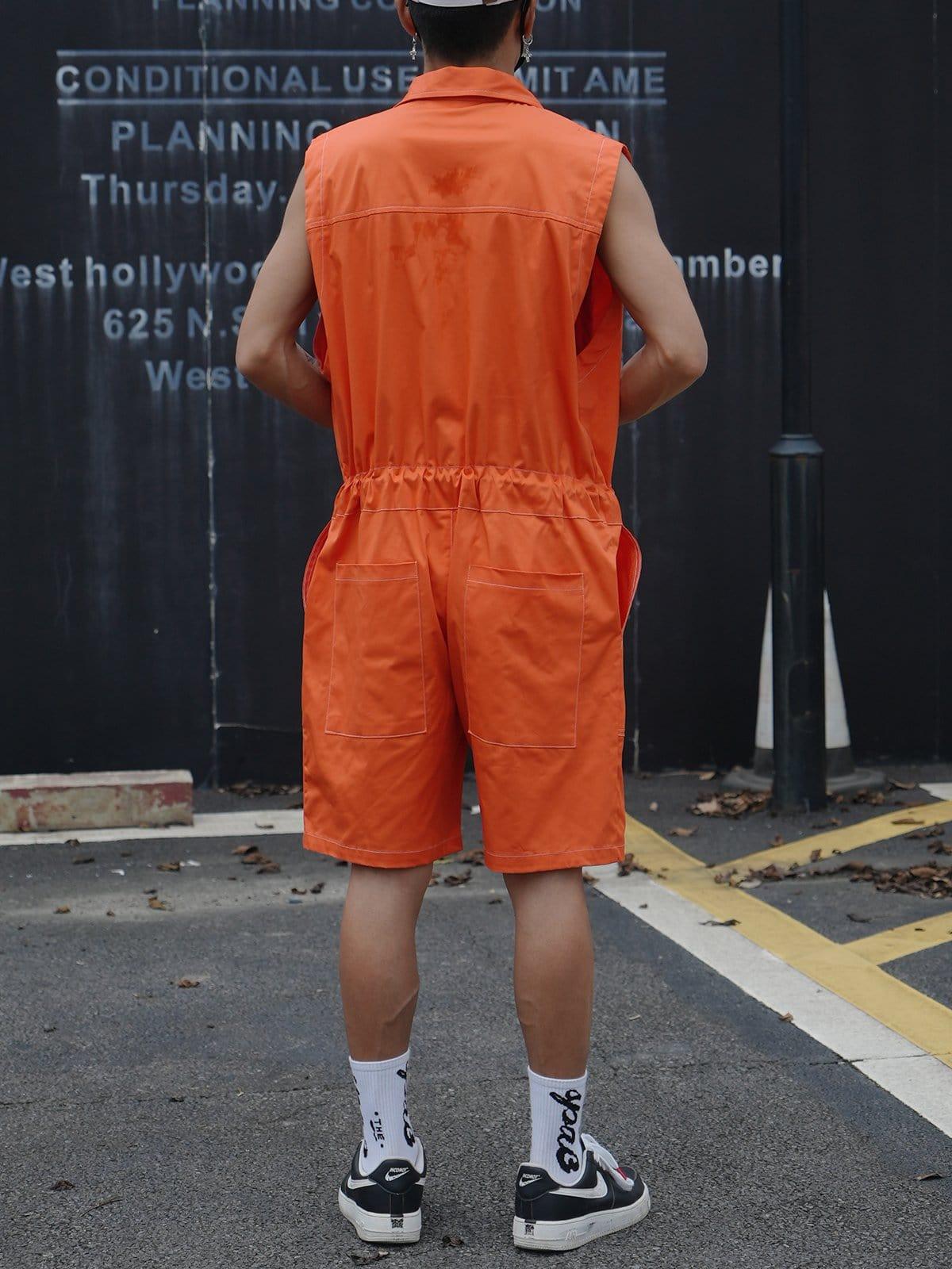 Multi Pockets Jumpsuit
