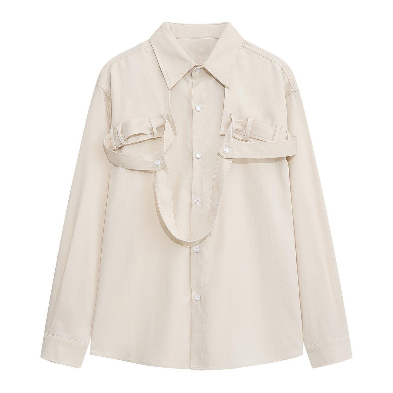 Ribbon Long Sleeve Shirt