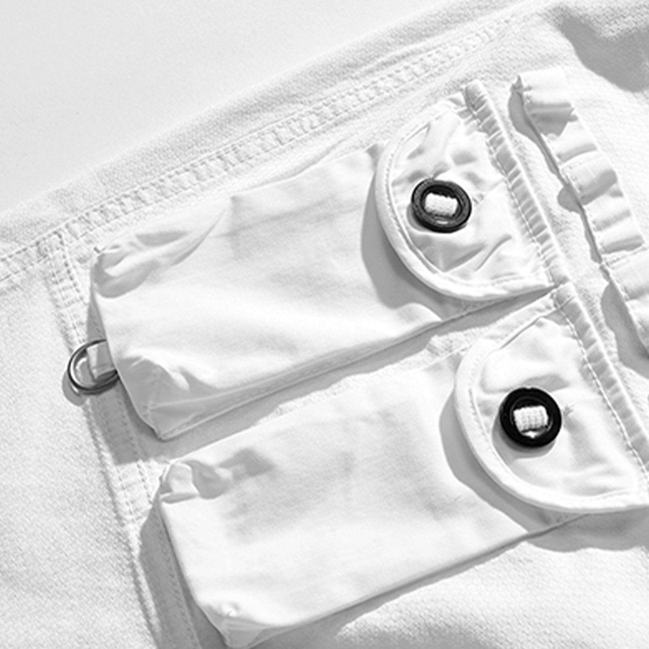 Multi Pockets Cargo Shorts