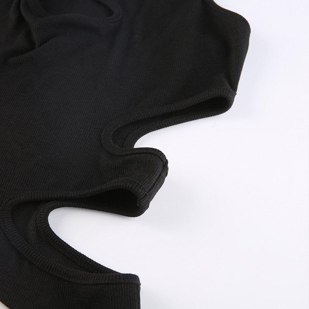Chain Irregular Hollow Vest