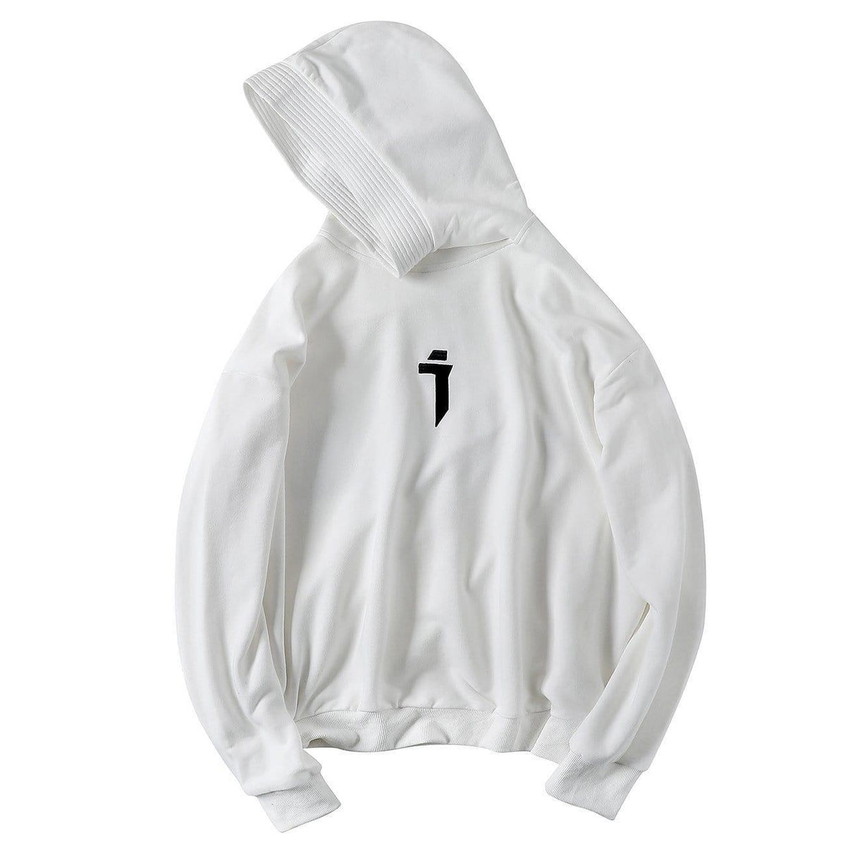 Function Embroidery Fish Mouth Hoodies