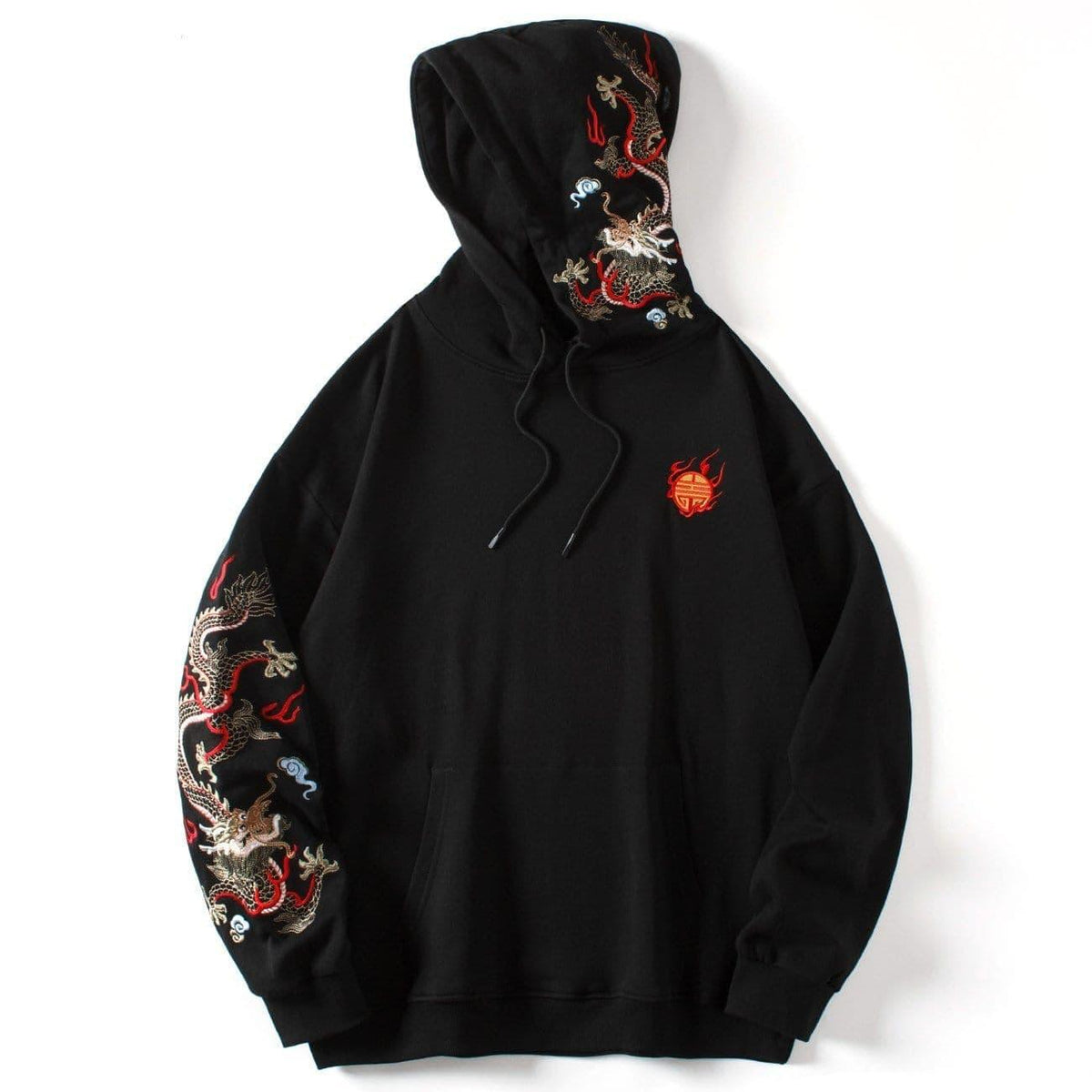 Dragon Embroidery Hoodies