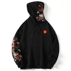 Dragon Embroidery Hoodies