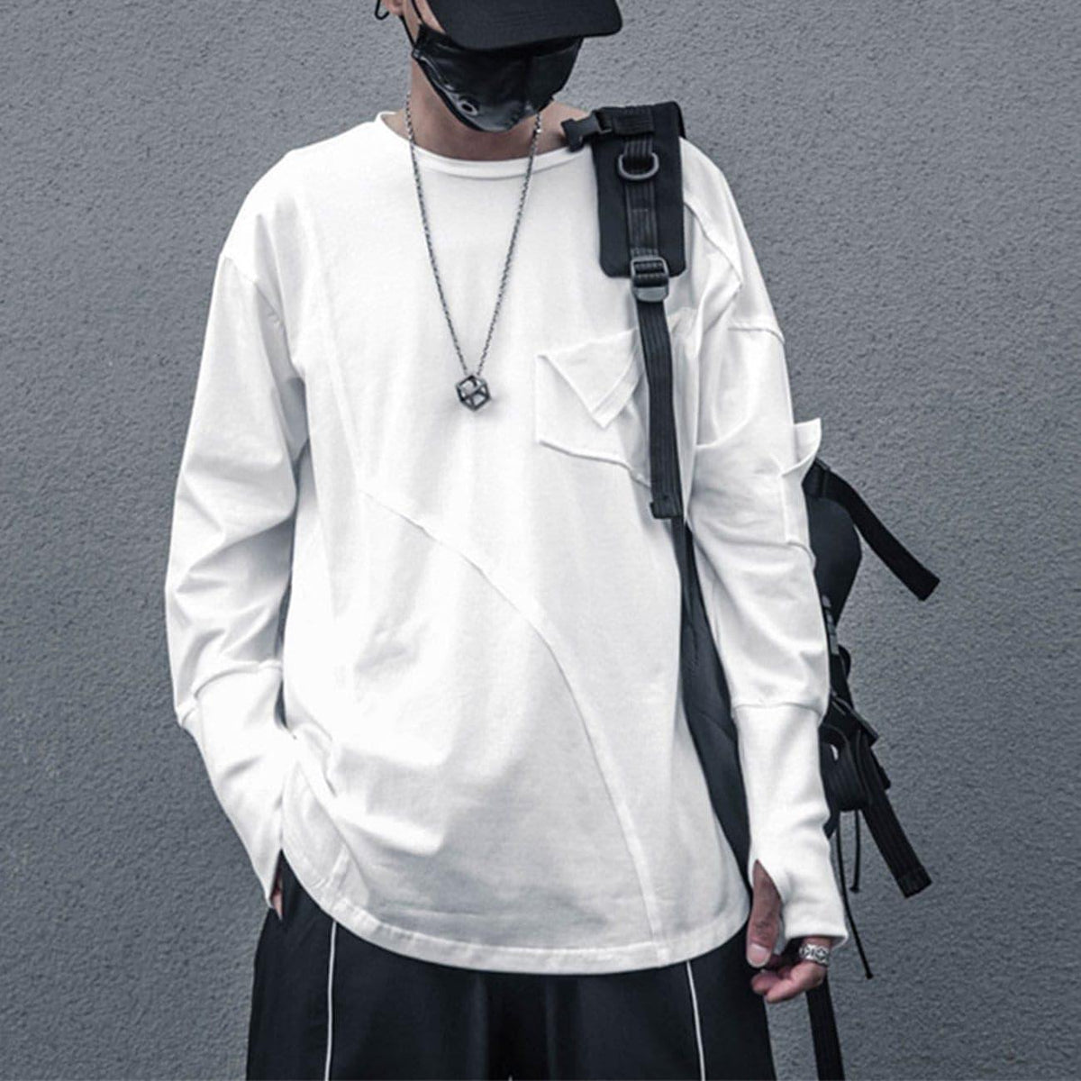 Dark Patchwork Sweatshirt