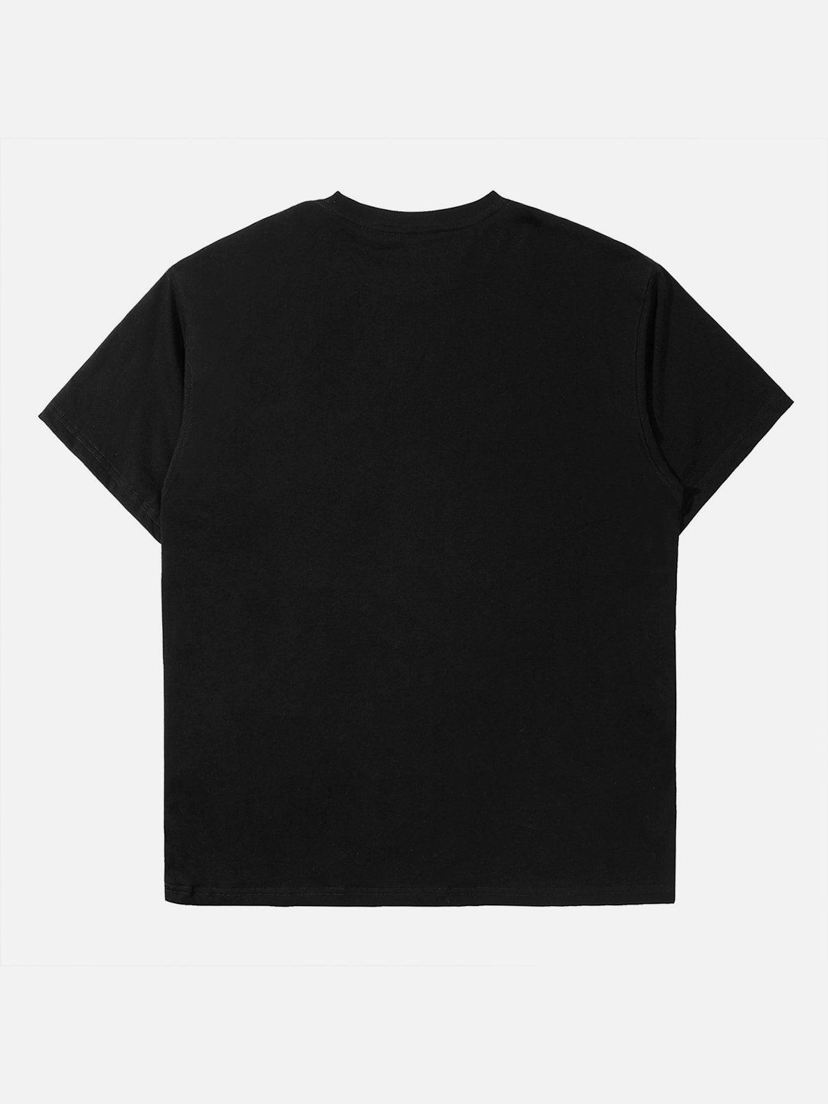 Detachable Patchwork Tee