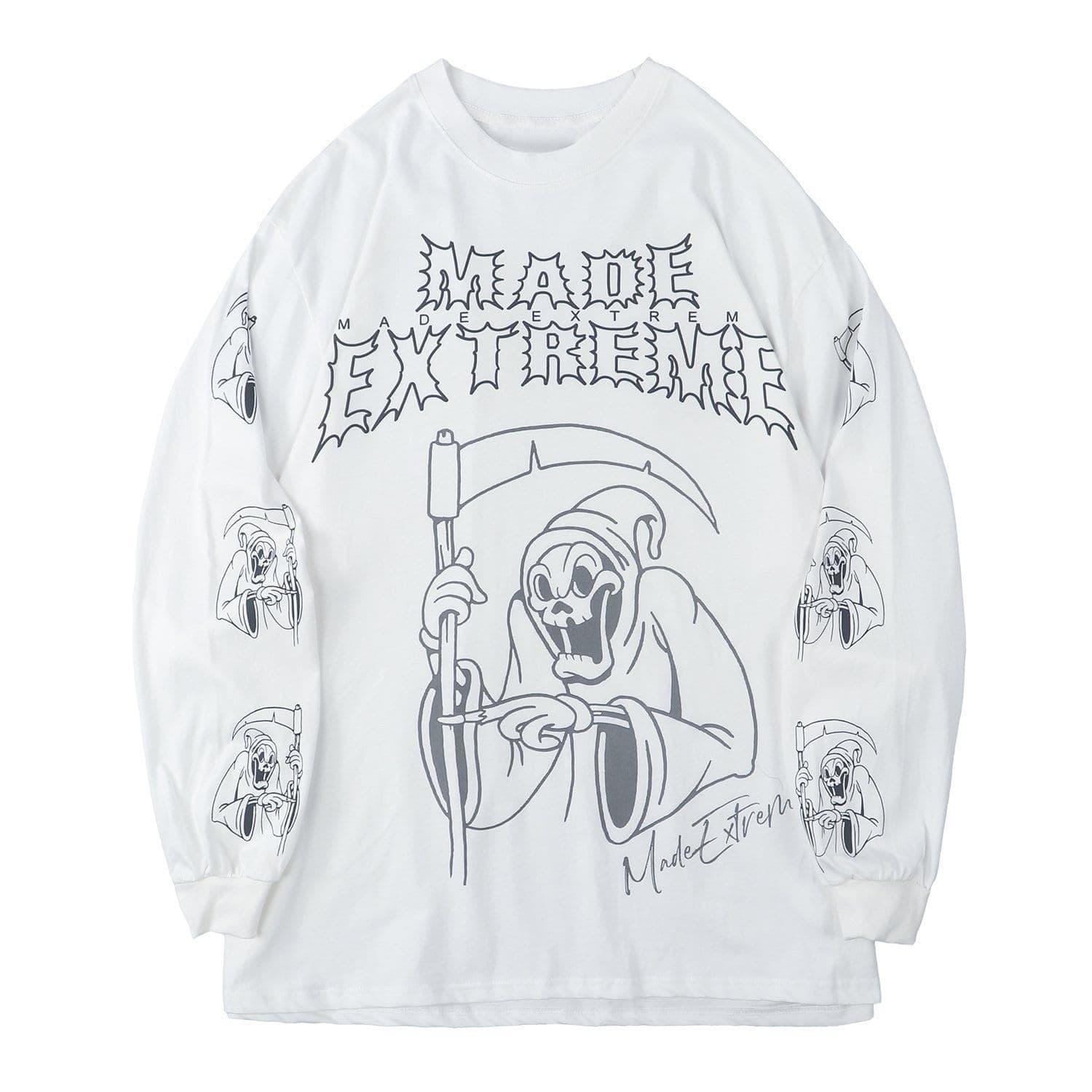 Devil Ghost Print Sweatshirt