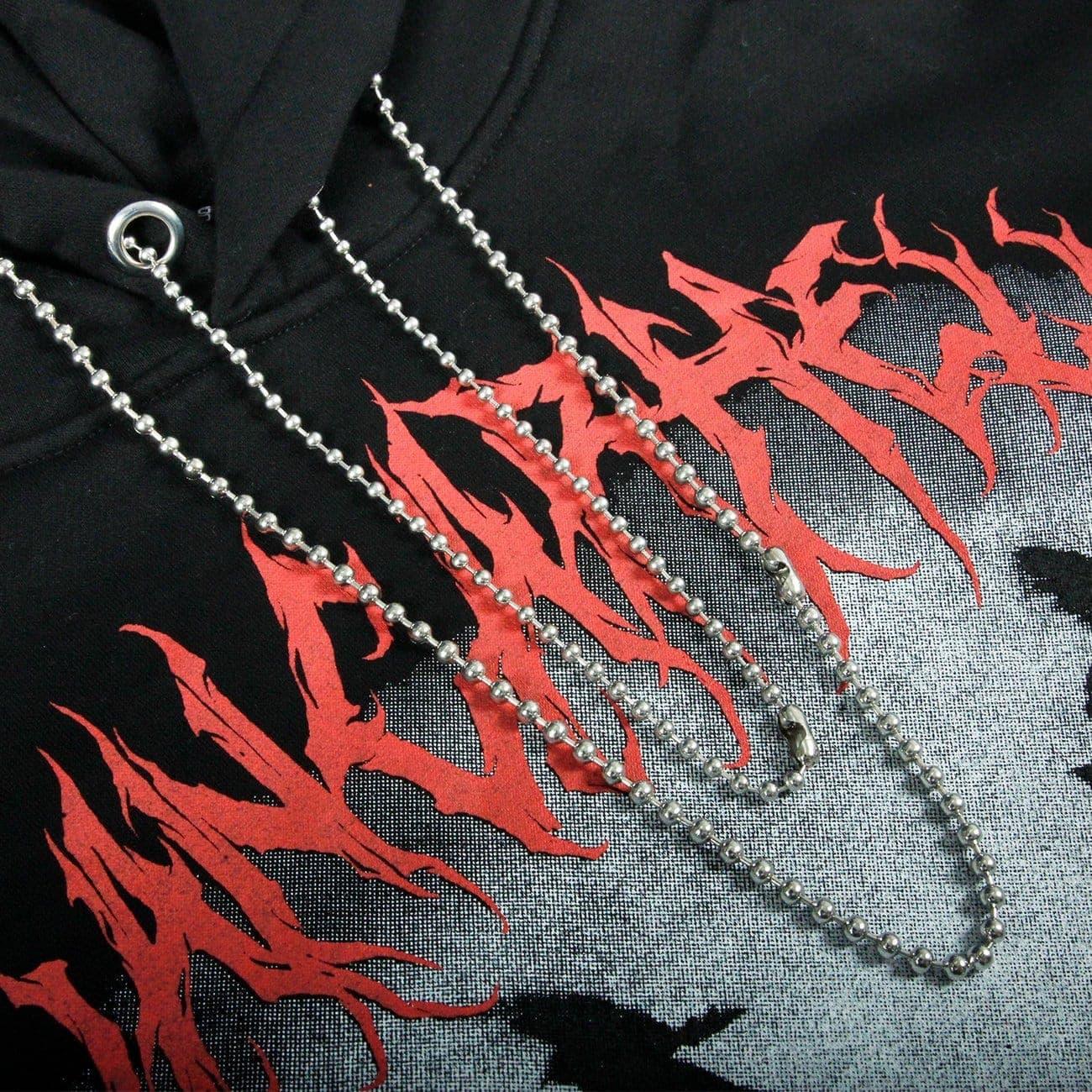 Dark Raven Girl Print Hoodies