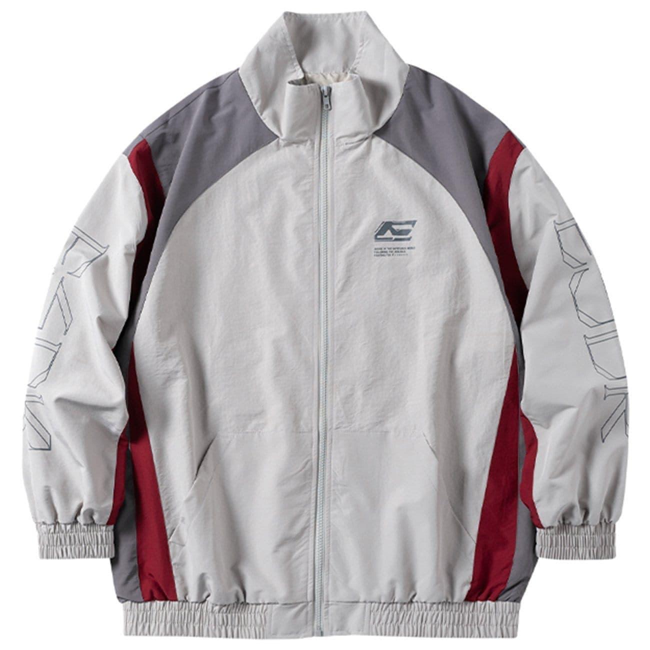Stitching Color Jacket
