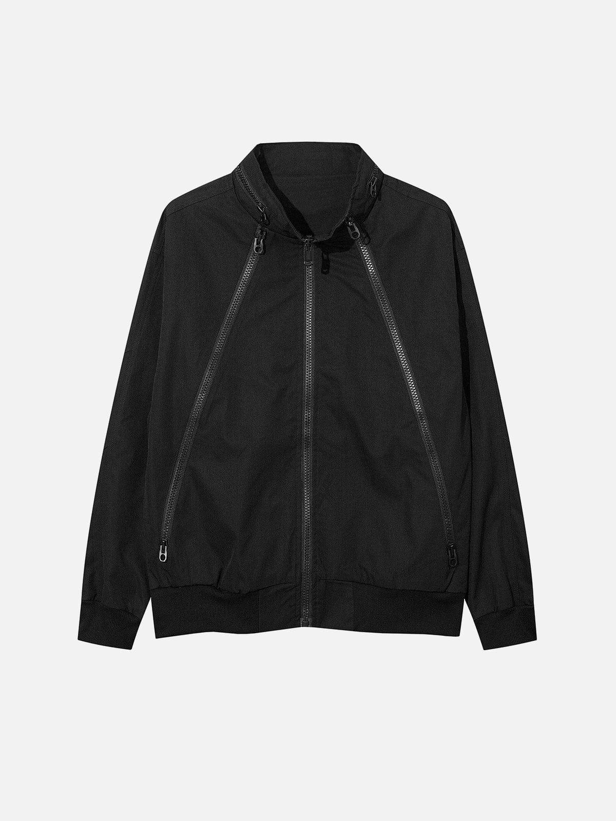 Multi Zip Up Jacket