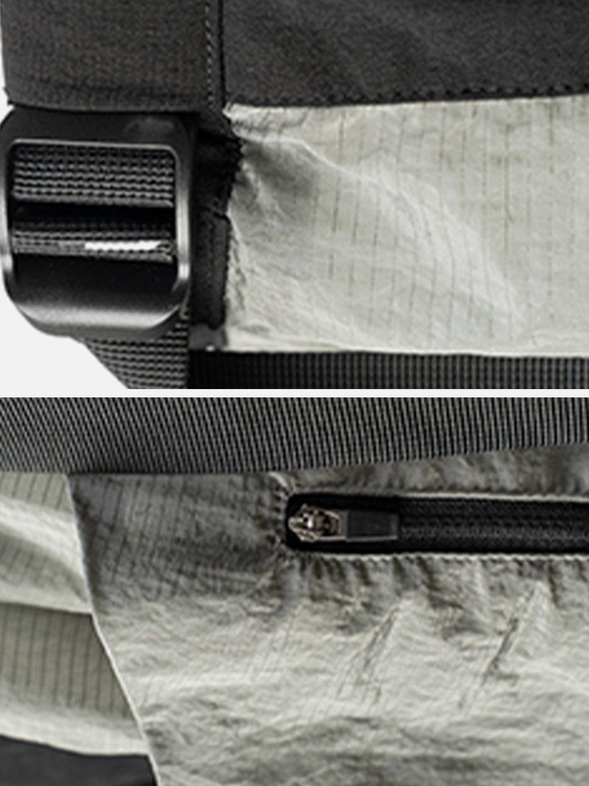 Patchwork Samurai Cargo Shorts
