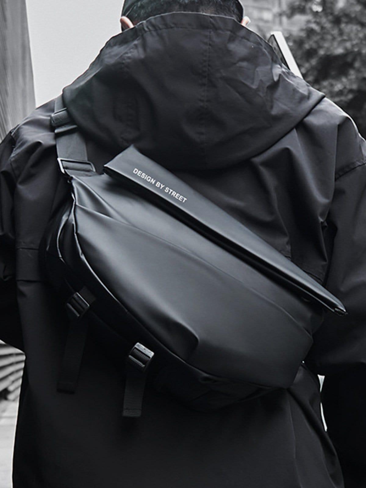 Waterproof Pleated Crossbody Bag
