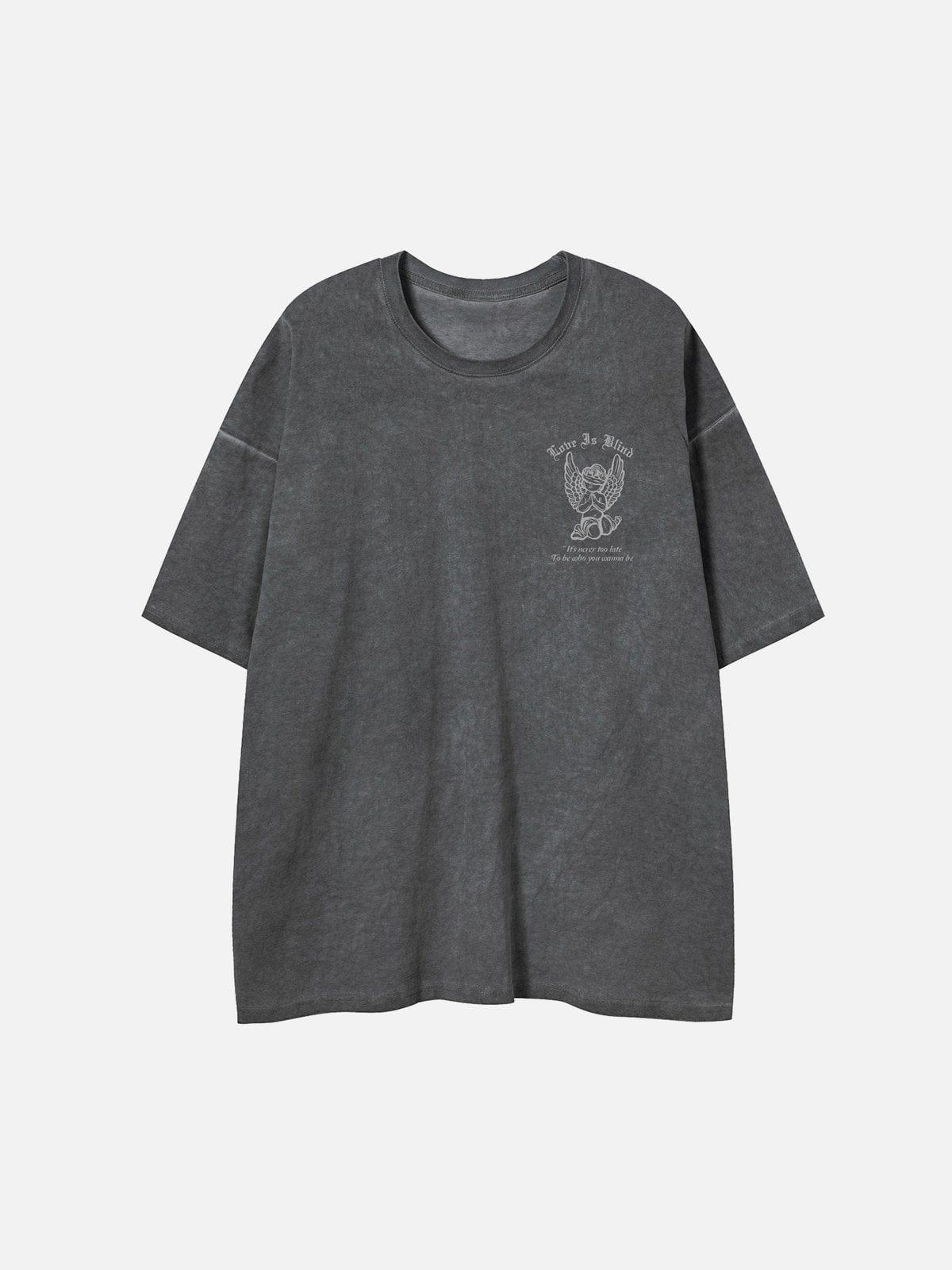 Washed Little Angel Graphic Tee