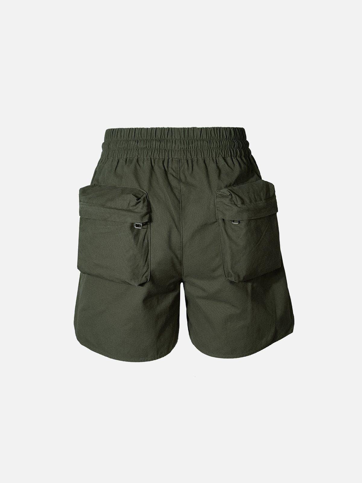 Oversized Pockets Cargo Shorts