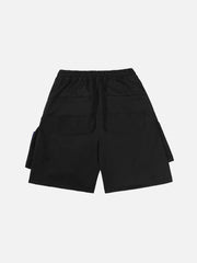 Big Pocket Zip Up Cargo Shorts